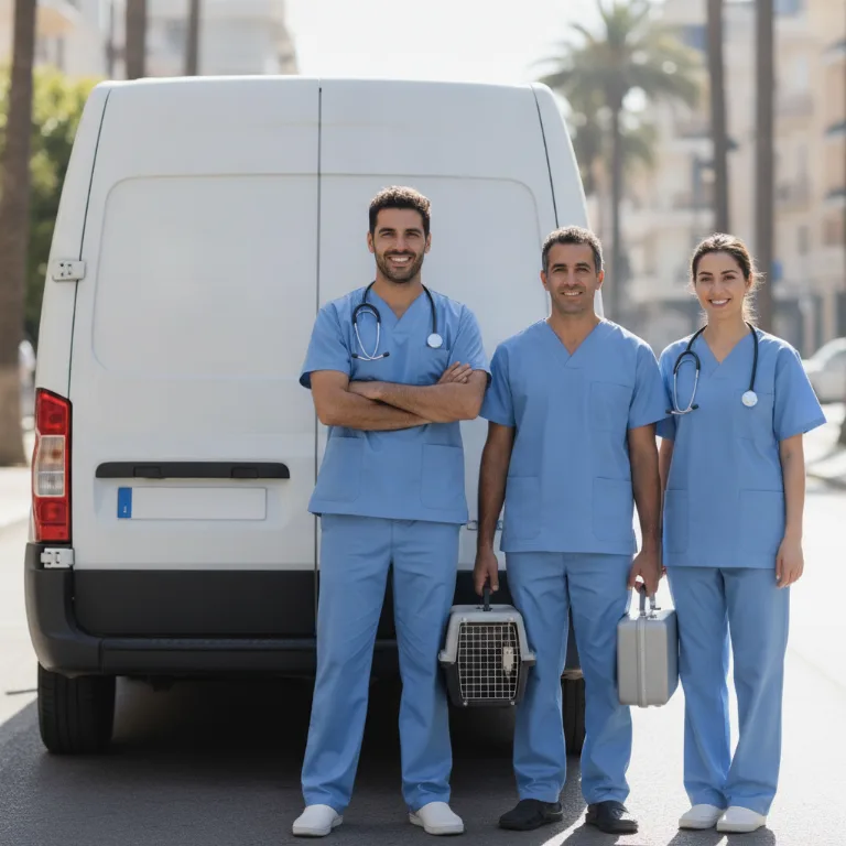 Veterinario equipo en Bilbao